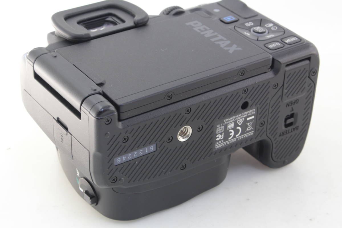 春夏新色】 AA (極上美品) PENTAX ペンタックス K-S2 ブラック ダブル