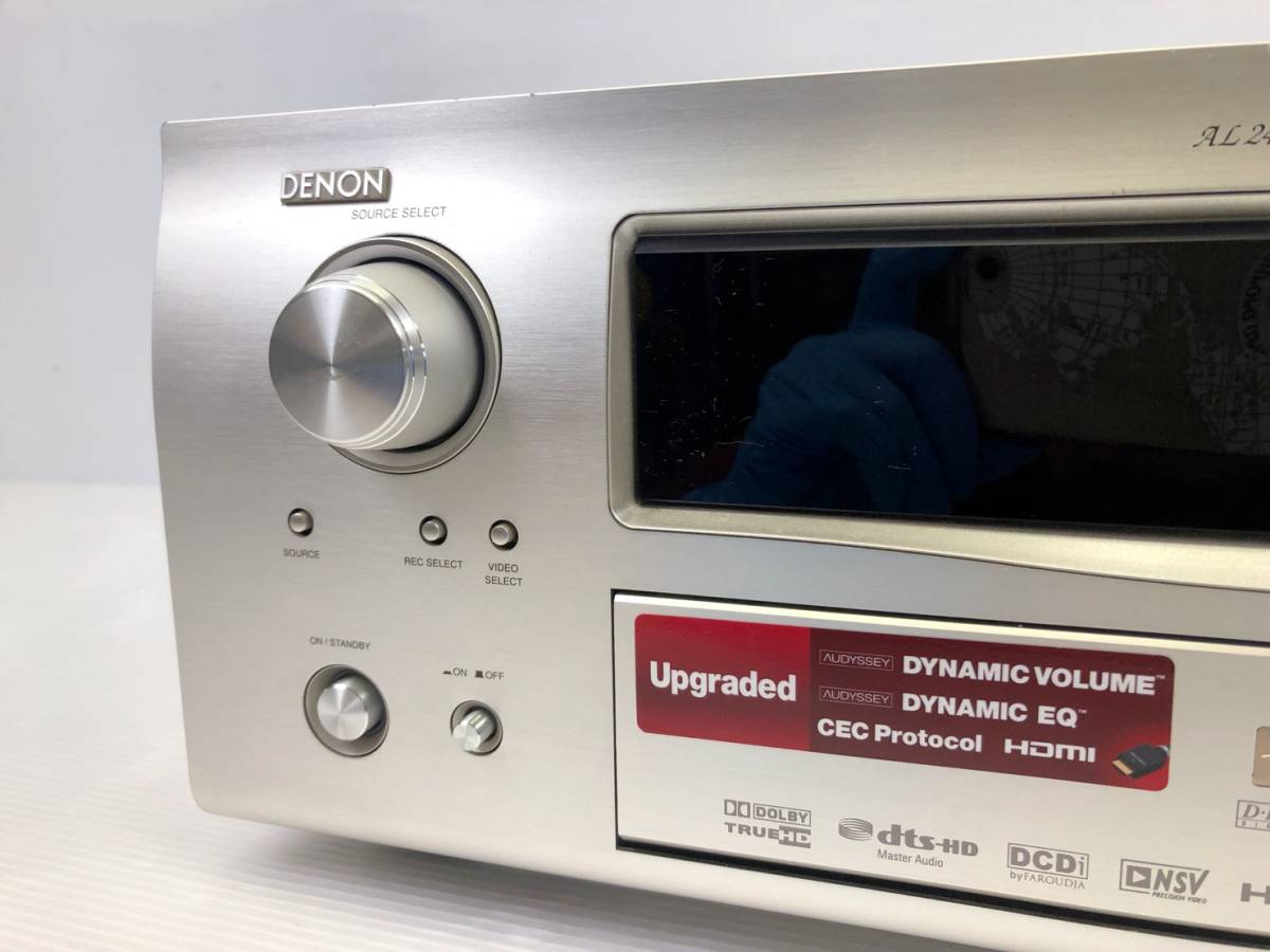 DENON AVC-3808 AVアンプ デノン 通電確認済み 現状品 ジャンク DENON