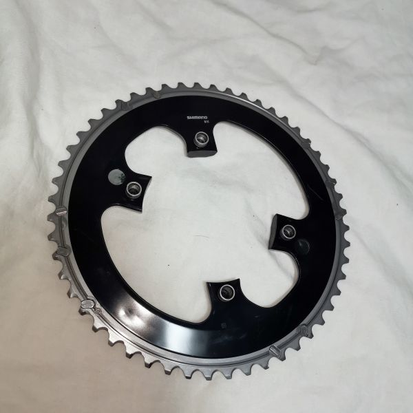 DURA-ACE チェーンリング SHIMANO クランク シマノ - FC-7710 (オクタリンク) チェーンリング・BBセット 47T 旧型 美品競輪NJSシマノデュラエースチェーンリング52T厚歯PCD144ピスト NJS | 11s 53T-B