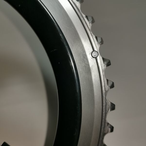 DURA-ACE チェーンリング SHIMANO クランク シマノ - FC-7710 (オクタリンク) チェーンリング・BBセット 47T 旧型 美品競輪NJSシマノデュラエースチェーンリング52T厚歯PCD144ピスト NJS | 11s 53T-B