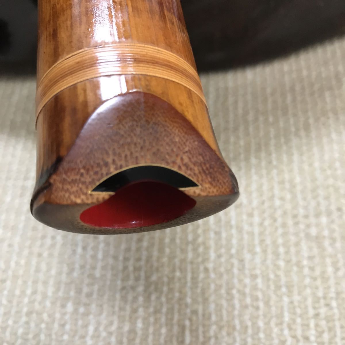 277⭐️ 尺八　一尺八寸管金唄口真山銘三印 尺八 メルカリ 一尺八寸管金唄口真山銘三印 - 277⭐️ 尺八一尺八寸管