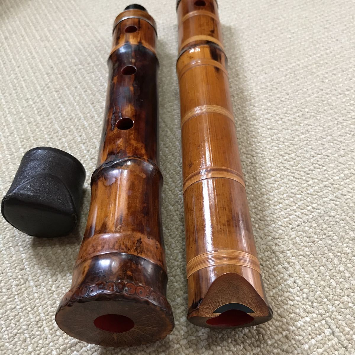 尺八 メルカリ 一尺八寸管金唄口真山銘三印 - 277⭐️ 尺八一尺八寸管