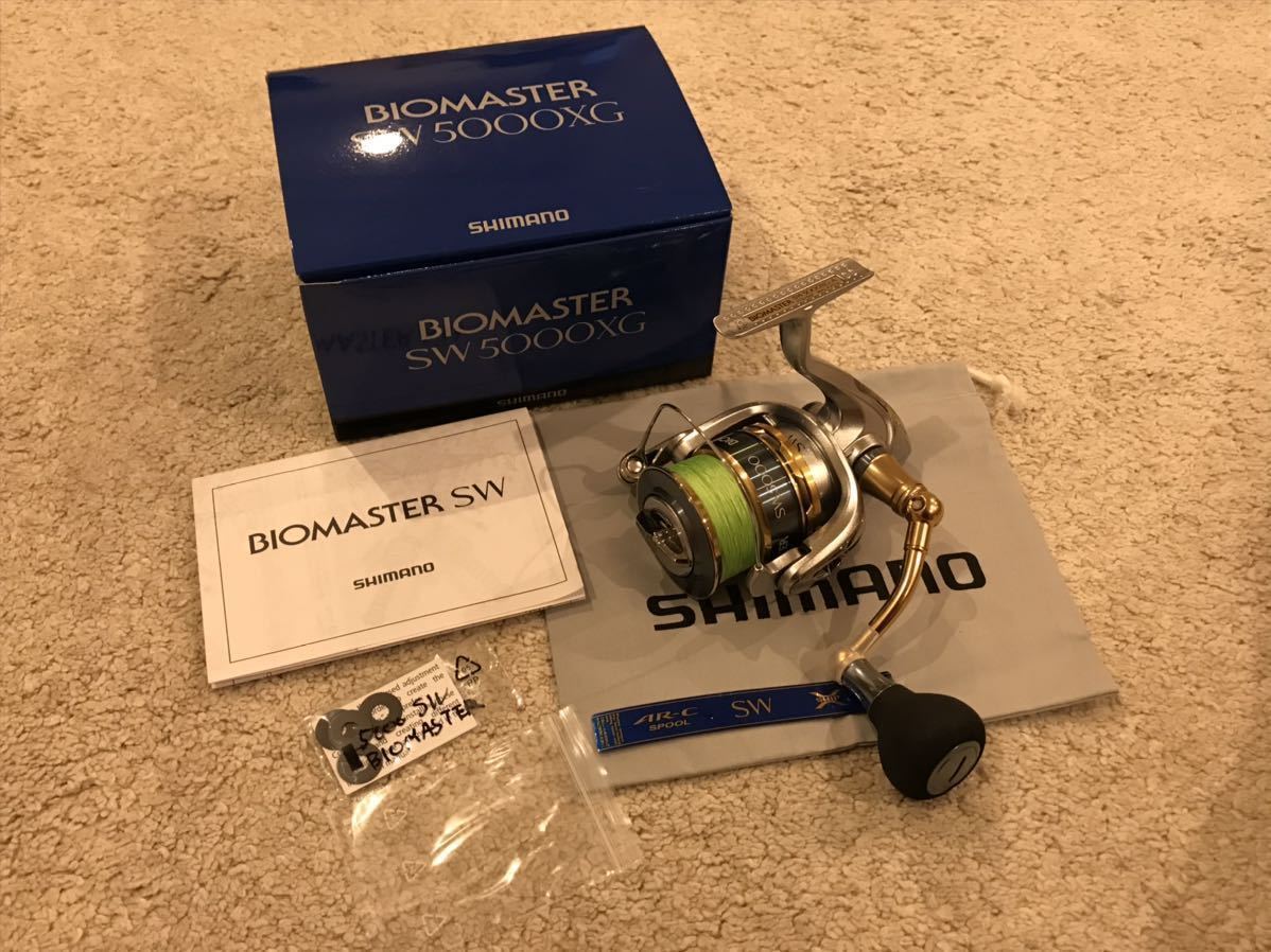 【2026，100%新品】 シマノ バイオマスター SW 5000XG(シマノ)｜売買されたオークション情報、yahooの商品情報をアーカイブ公開 - オークファン シマノ
