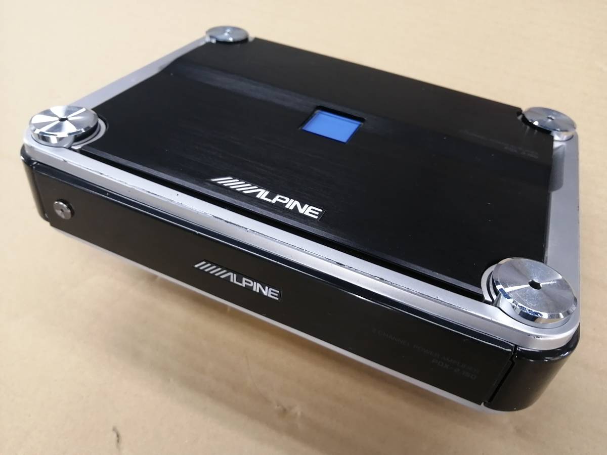 ☆ALPINE PDX-2.150 150W×2 デジタルパワーアンプ アルパイン アンプ