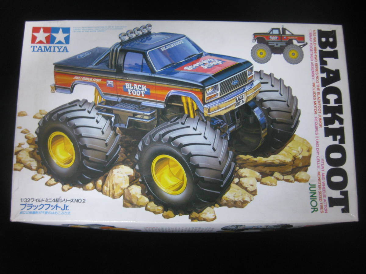 タミヤ 1/32 ワイルドミニ四駆シリーズ No.2 ブラックフットJr. 未