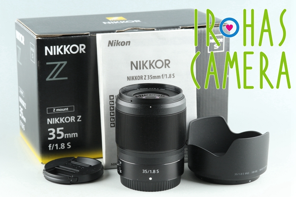 インポート正規品 Nikon Nikkor Z 35mm F/1.8 S Lens With Box #27292