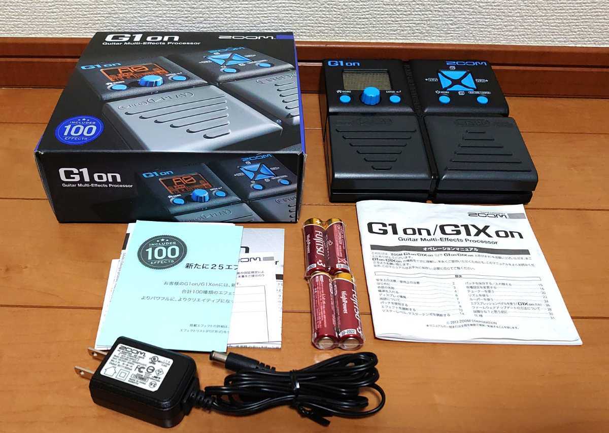 〈マルチエフェクター〉ZOOM G1on 