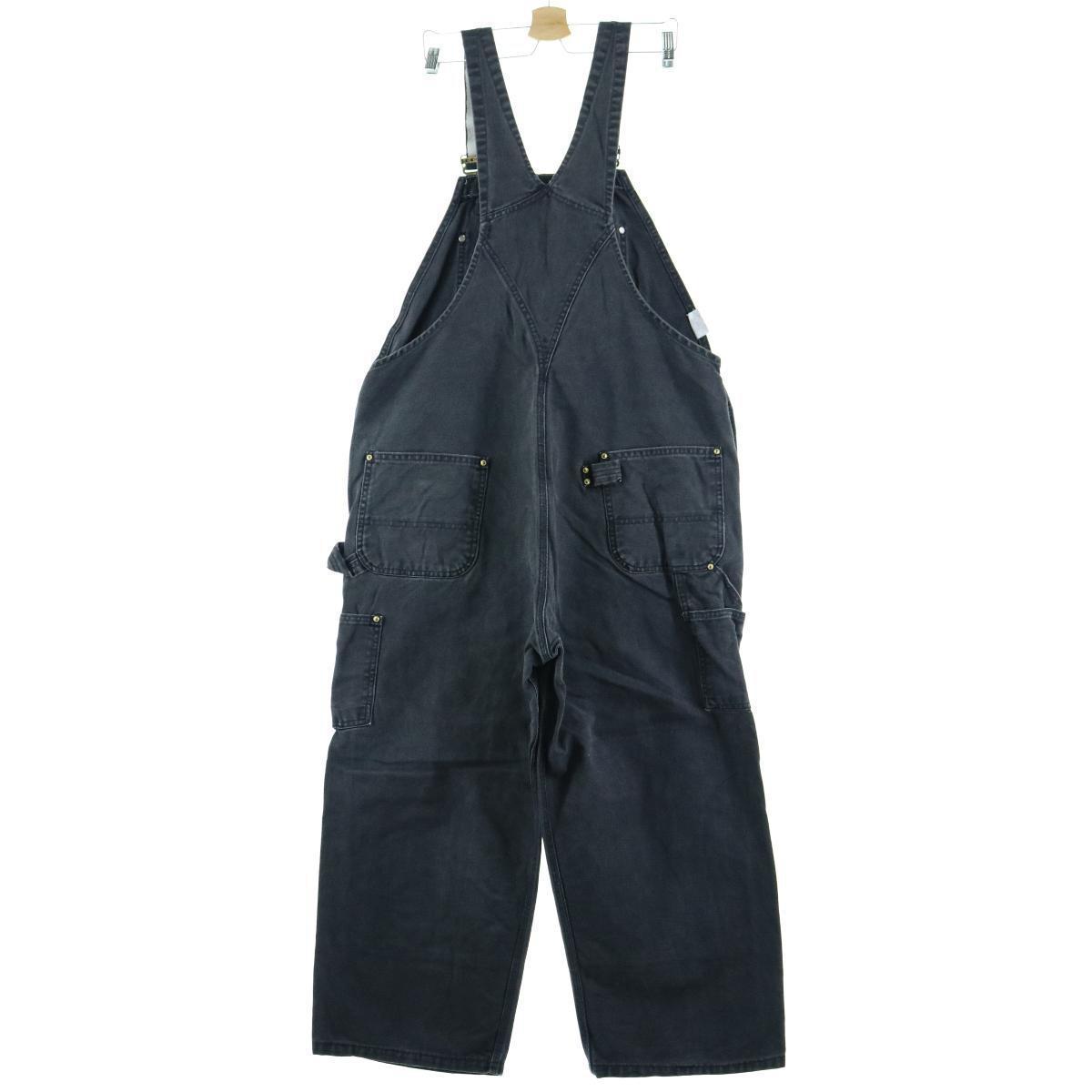 カーハート ダック地 ダブルニー Carhartt オーバーオール USA製 F16 