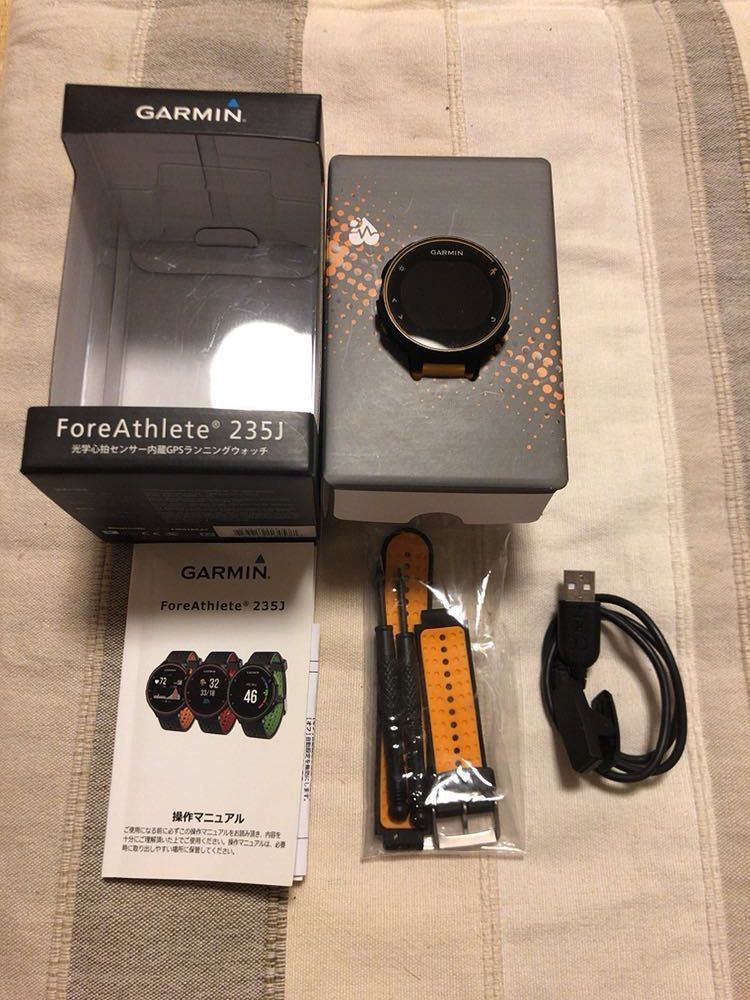 235J ForeAthlete Garmin ヨドバシ.com BlackOrange - ガーミン GARMIN | 010-03717-6J｜Yahoo!フリマ（旧 GARMIN（ガーミン） BlackOrange日本正規品 Watch Running GPS （BlackOrange