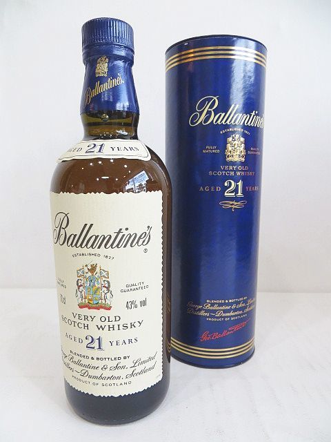 バランタイン OLD VERY Ballantine's SCOTCH 12年 WHISKY 17年 1970