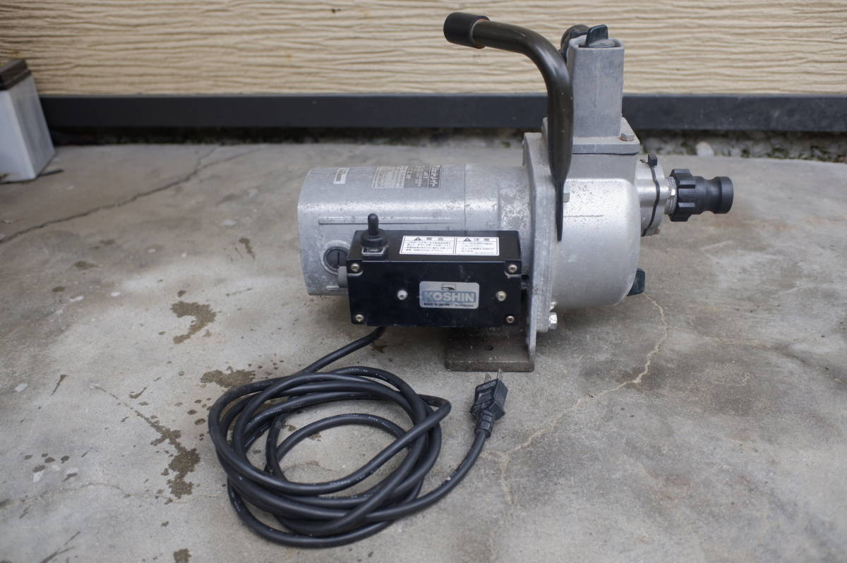 工進 ジェットメイト モーターポンプ MP-25 中古 動作品 動画あり