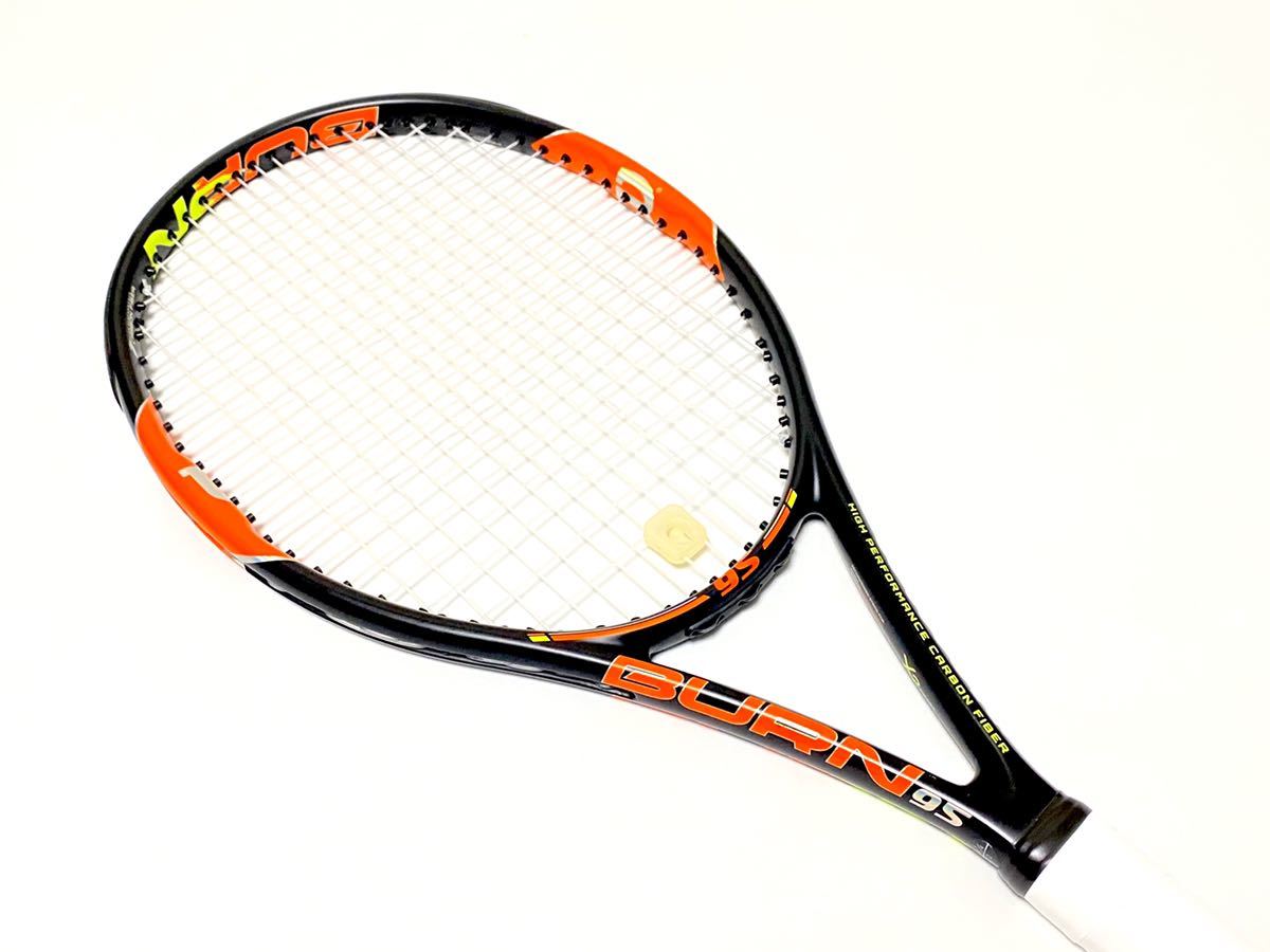 お得，正規品 初代 ウィルソン バーン 95 2016年錦織圭使用モデル G2 Wilson BURN 95 オーバーグリップ巻き替え済み 超(ウィルソン)｜売買されたオークション情報、yahooの商品情報をアーカイブ公開 - オークファ ウィルソン