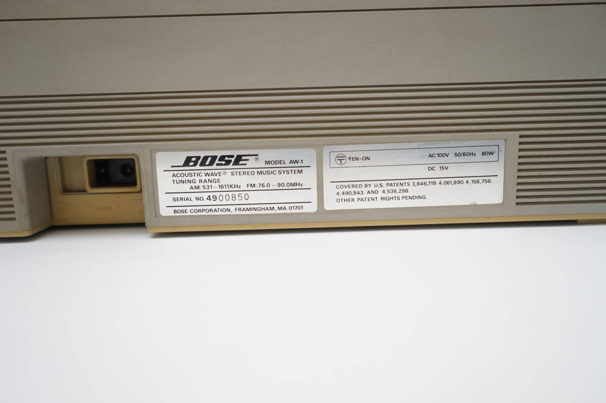 ジャンク】BOSE AW-1 専用BAG ボーズ ラジカセ カセット CD FM AM