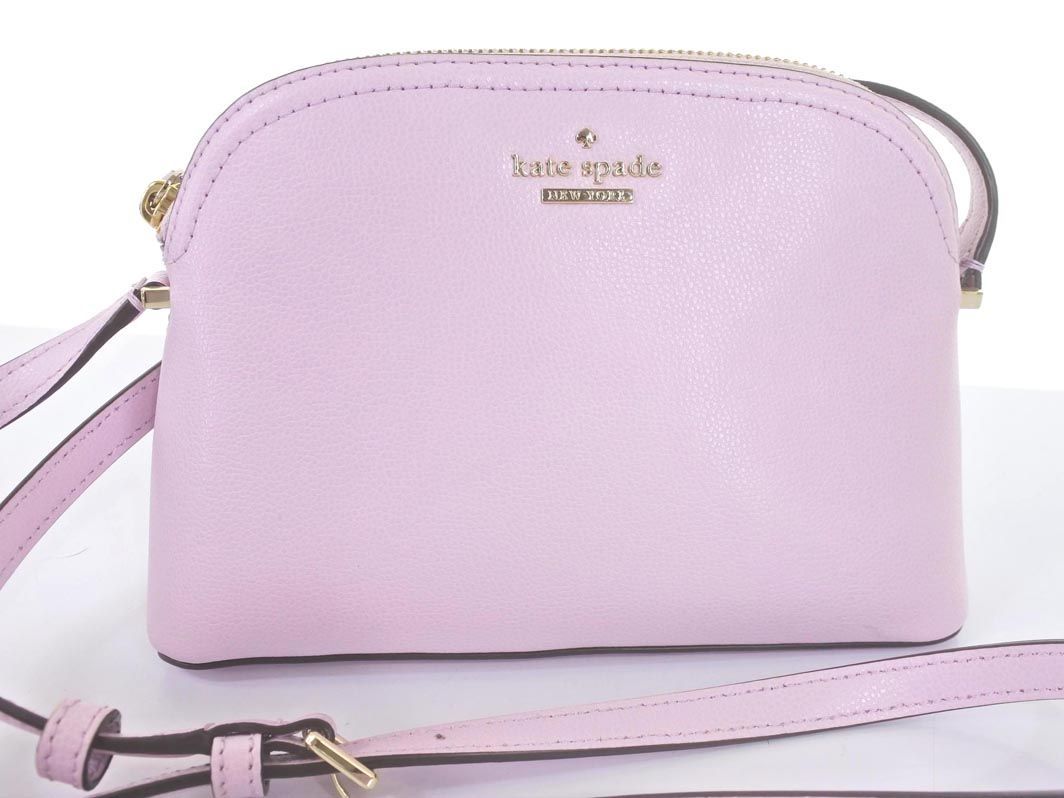 ケイトスペード レザー ショルダー バッグ ピンク ■■ ☆ afc5