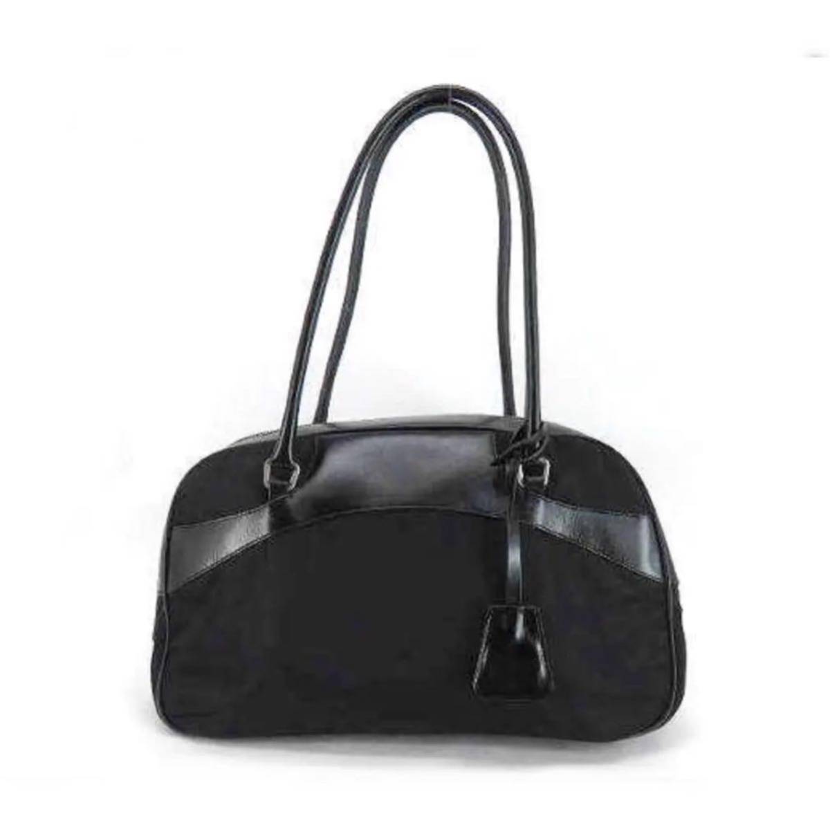 プラダ ナイロン×レザー ミニボストンバッグ BL0072 PRADA プラダ