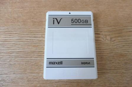 マクセル/maxell□ iVDR-S カセットハードディスク【iv】M-VDRS 500GB