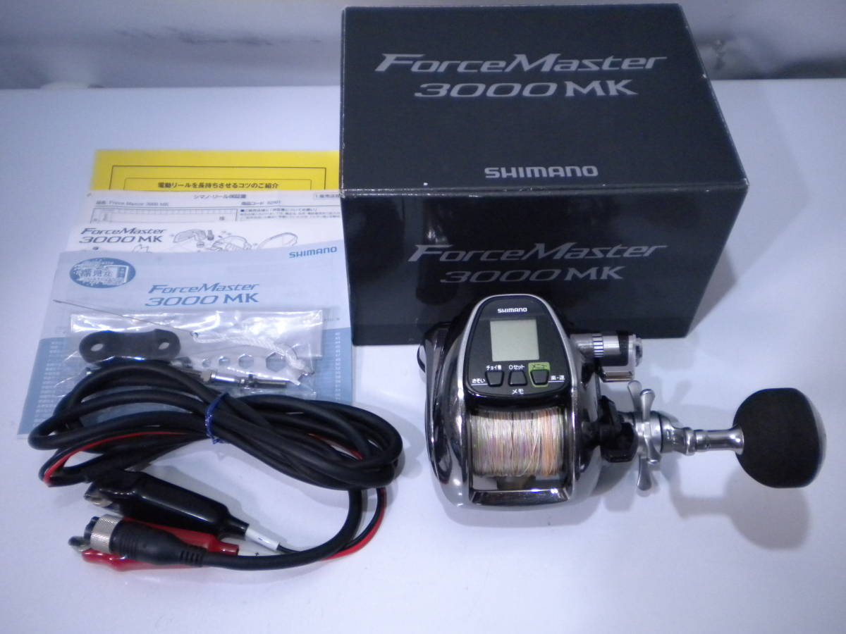 本物保証，人気セール シマノ フォースマスター ForceMaster 3000 MK(シマノ)｜売買されたオークション情報、yahooの商品情報をアーカイブ公開 - オークファン 電動