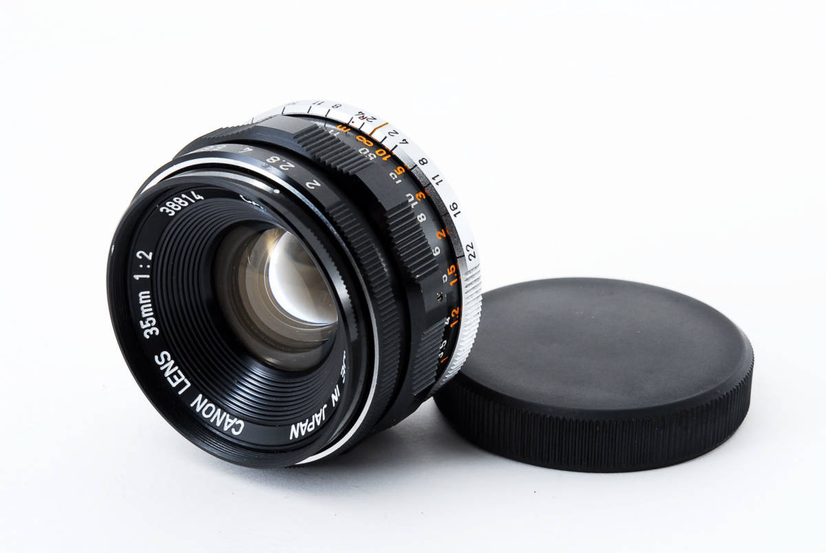 Canon LENS 35mm F2.8 L39 ライカマウント オールドレンズ Canon LENS
