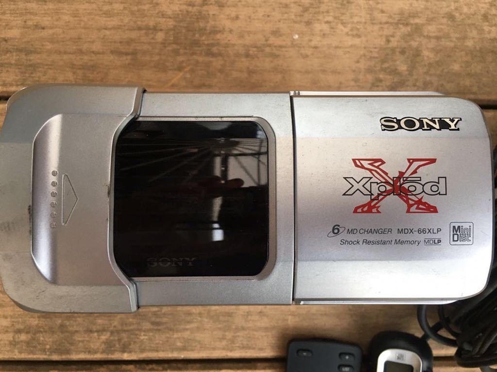 SONYカーオディオMDX-66XLP SONY MDX-66XLP 6連奏 MDチェンジャー MDX