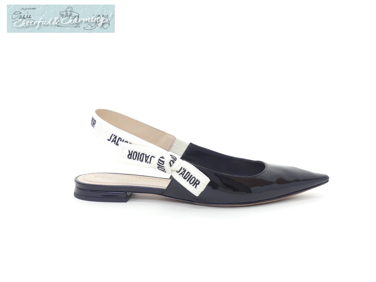 通販直営店 【36サイズ】Dior J'ADIOR スリングバック バレエフラット