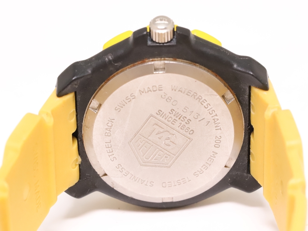 タグホイヤー フォーミュラ1 Heuer TAG 380.513⁄1 稼働TAG 腕時計 1円