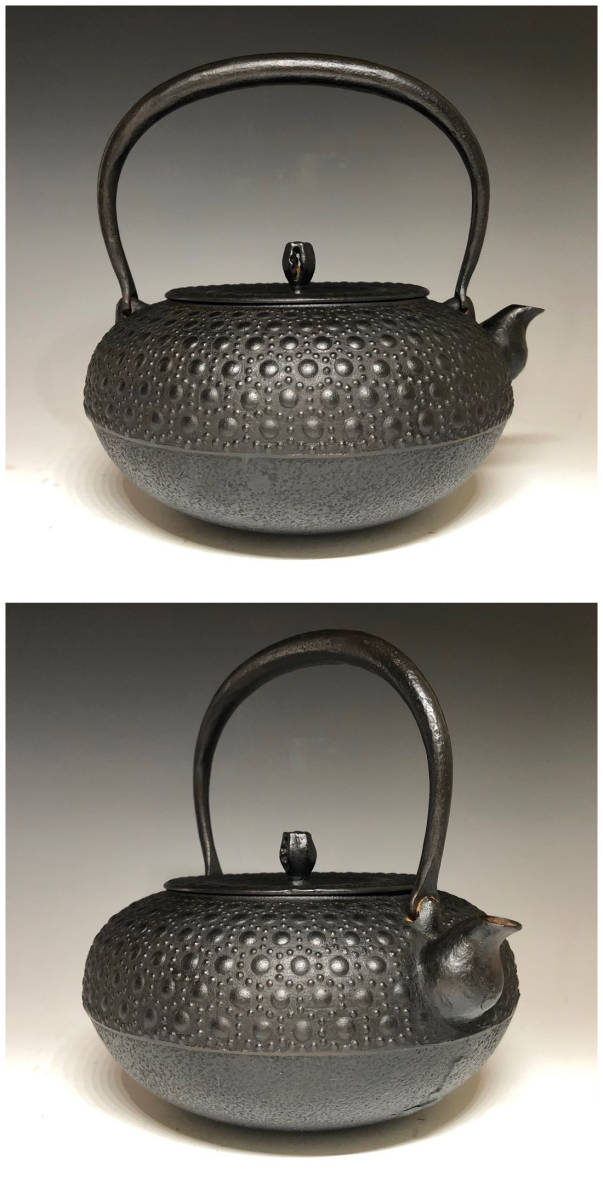 新品、供箱等付属品付 南部藤枝工房 藤枝 昌行作 12型アラレ