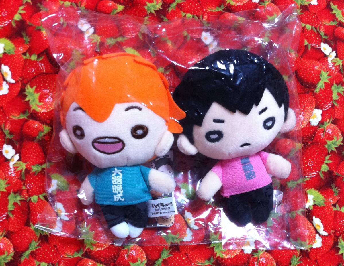 ハイキュー ジャンプショップ タカラトミーアーツ 限定 四字熟語 にとたん 日向 翔陽 影山 飛雄 ボールチェーン付ぬいぐるみ コミック アニメグッズ 売買されたオークション情報 Yahooの商品情報をアーカイブ公開 オークファン Aucfan Com