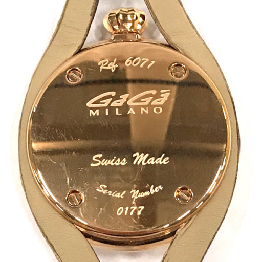 MILANO ガガミラノ フラット GaGa 42mm - 稼働品⁄箱付きガガミラノ 