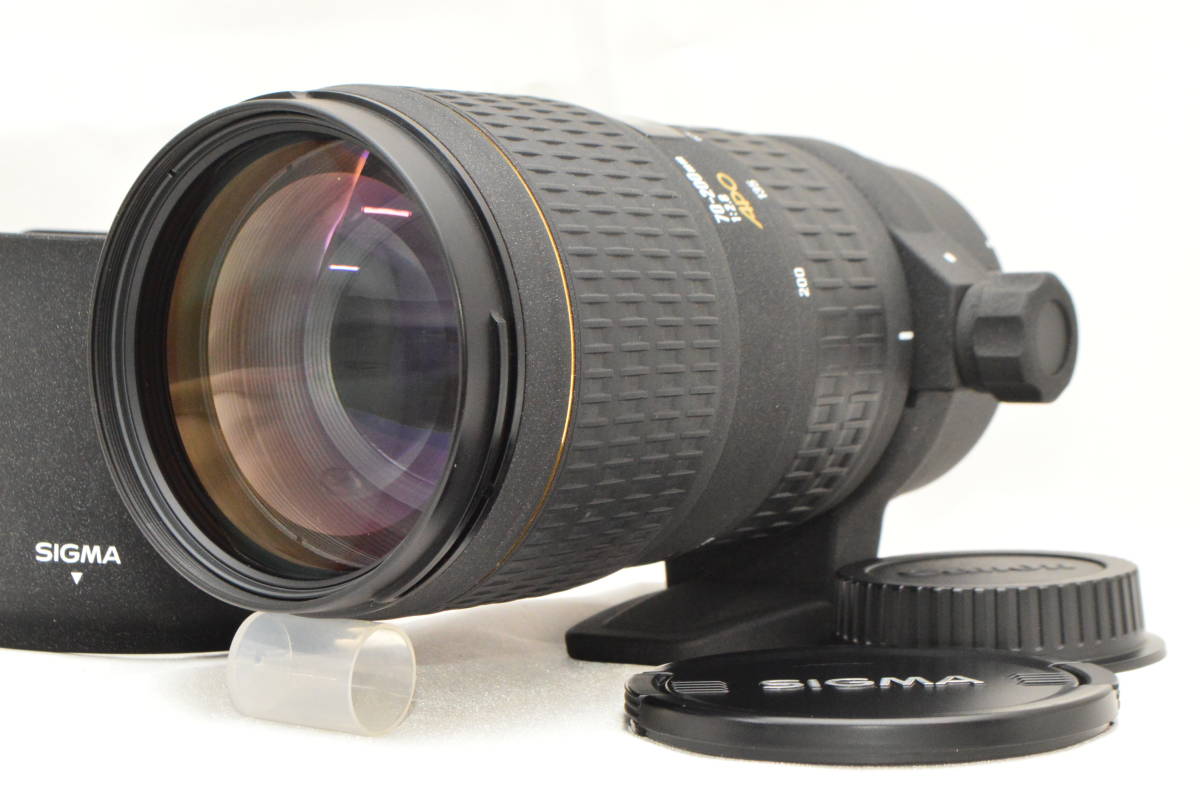 G02☆美品☆シグマ SIGMA 70-200mm F2.8 APO EX HSM Canon キャノン用