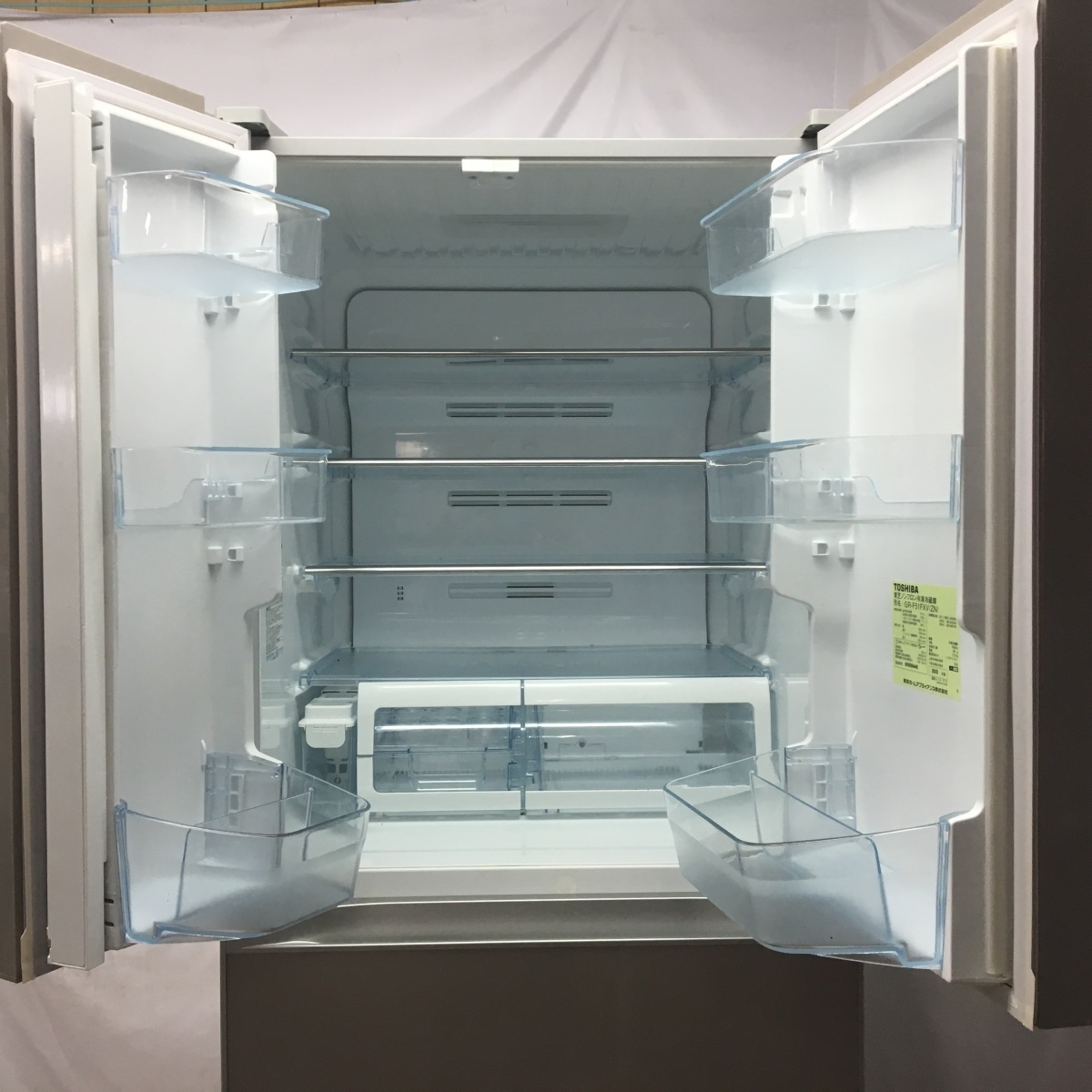 東芝 VEGETA TOSHIBA 冷蔵庫 - GR-F51FXV 510L プレミアムモデル 