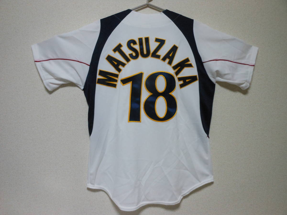 お買い得，新品 2009 WBC 品 ホーム用マジェスティック製 松坂大輔投手ユニフォーム 品(ユニフォームシャツ)｜売買されたオークション情報、yahooの商品情報をアーカイブ公開 - オークファン 大人用