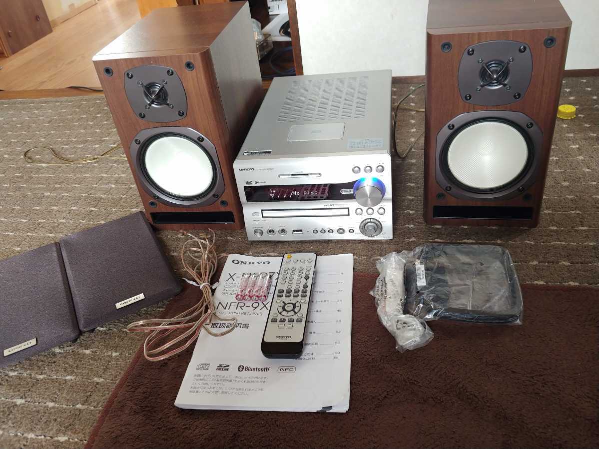 即決 ONKYO X-NFR7X Bluetooth対応 CD/ SD/USB チューナコンポ 元箱あり