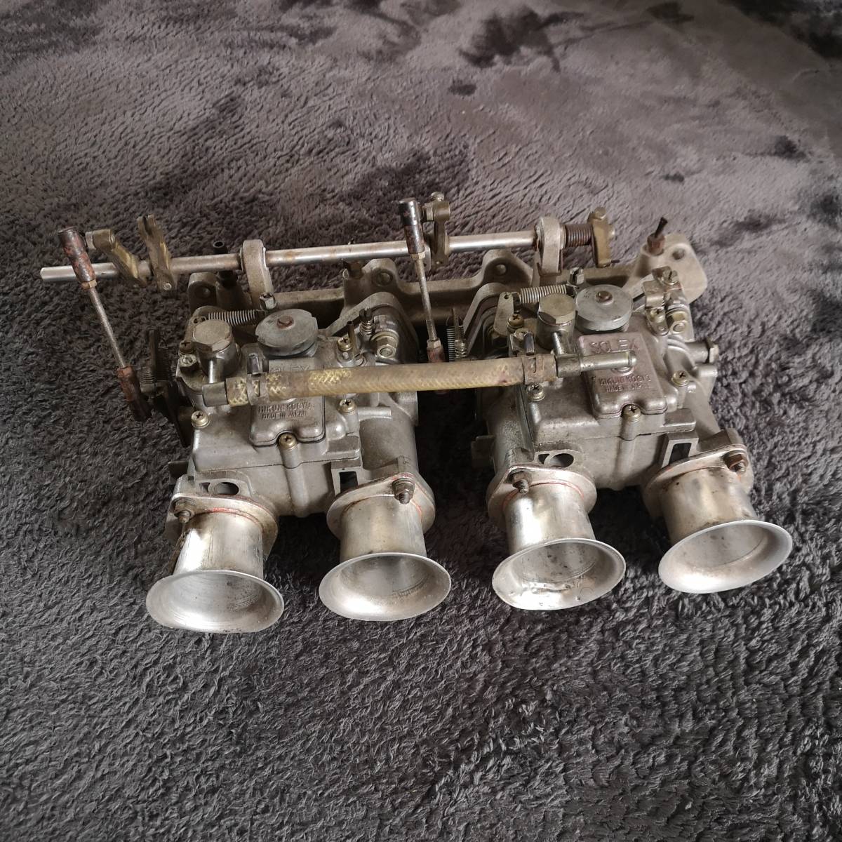 ミクニ(MIKUNI)ソレックス(SOLEX 動作確認済!!日産L型(L28)使用 
