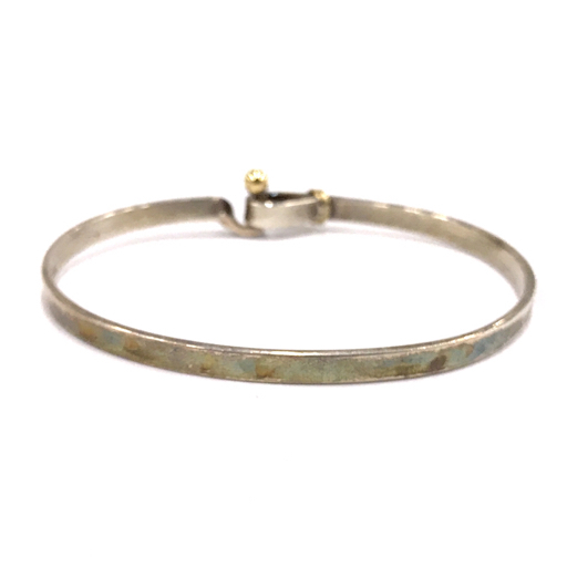 ティファニー フック＆アイ バングル 750 925 コンビ アクセサリー TIFFANY
