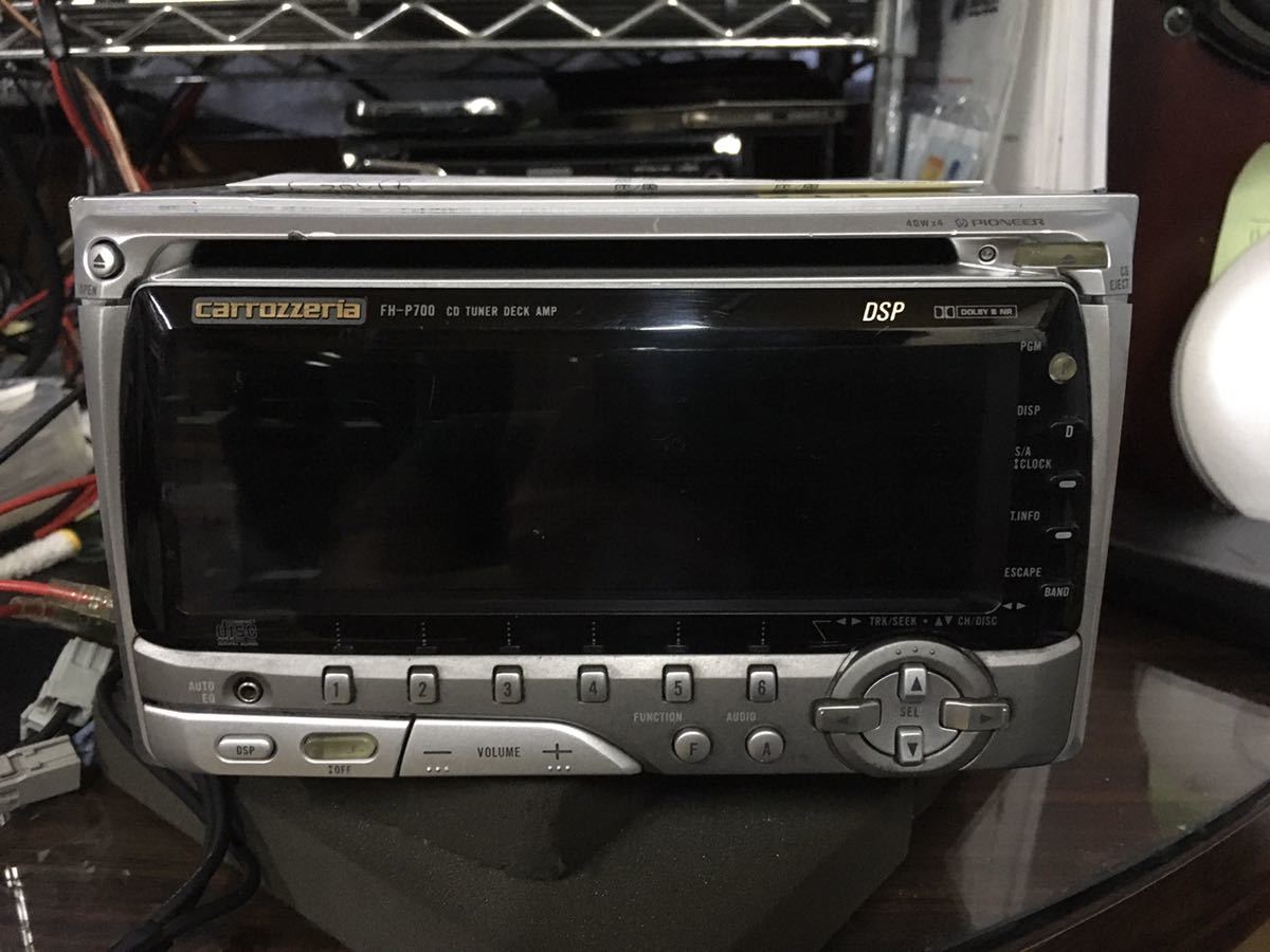 名機、希少、カロッツェリア FH-P6000 CDカセットデッキ動作品 名機、希少、カロッツェリア FH-P6000 コレクション CDカセットデッキ
