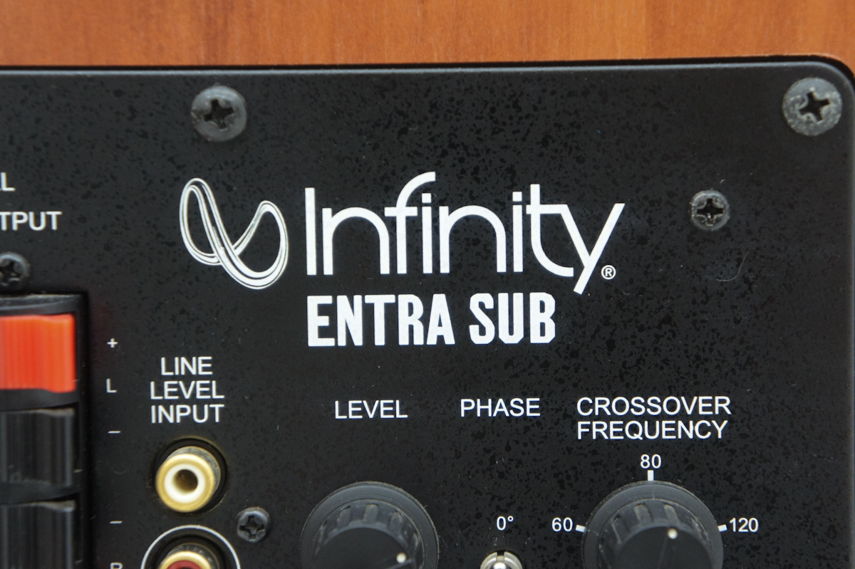 動作保証付き】 Infinity entra sub インフィニティー サブウーファー