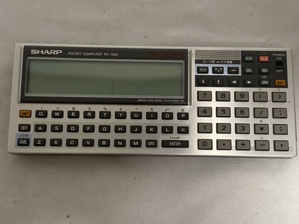 SHARP PC-1300　ポケットコンピューター SHARP PC-1350 ポケットコンピュータ ポケコン - Sharp 公式通販