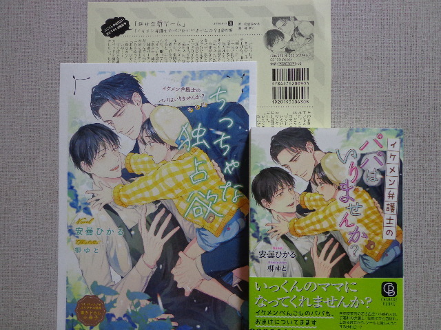 ６月新刊 安曇ひかる 柳ゆと イケメン弁護士のパパはいりませんか 小冊子 ｓｓペーパー付き 文庫 売買されたオークション情報 Yahooの商品情報をアーカイブ公開 オークファン Aucfan Com