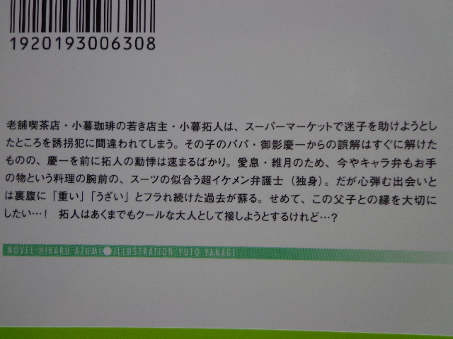 ６月新刊 安曇ひかる 柳ゆと イケメン弁護士のパパはいりませんか 小冊子 ｓｓペーパー付き 文庫 売買されたオークション情報 Yahooの商品情報をアーカイブ公開 オークファン Aucfan Com