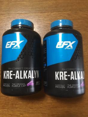2個セット EFX Sports クレアルカリン Kre-Alkalyn EFX 240粒 ローディング不要 クレアチン クレアルカリン EFX | 240カプセル 120CAPSULES 120粒