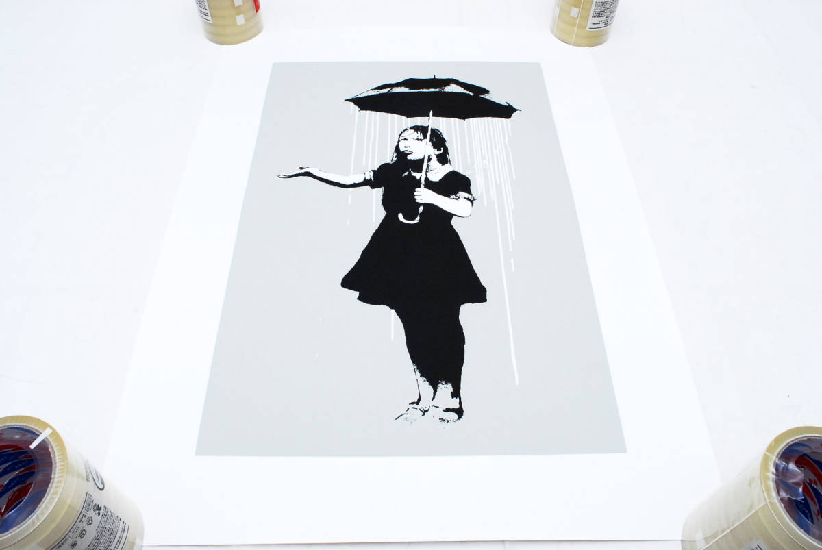 希少 Banksy バンクシー NOLA WCP SCREEN PRINT シルクスクリーン
