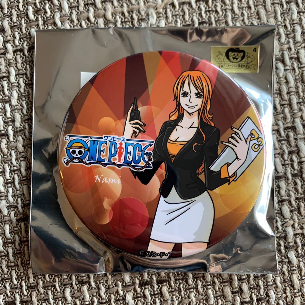 ワンピース One Piece お台場 フジテレビ 限定 Tvクルー 缶バッジ ナミ コミック アニメグッズ 売買されたオークション情報 Yahooの商品情報をアーカイブ公開 オークファン Aucfan Com