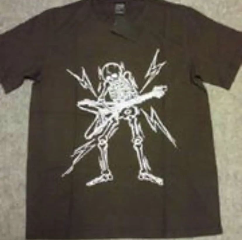 ナンバーナイン穴空き&ダメージ加工 ドクロ ミュージシャンTシャツ☆