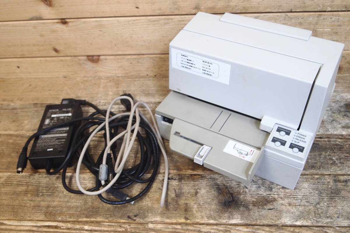 2026 EPSON エプソン M128B TM-U590 レシートプリンター 通電OK(バーコードリーダー)｜売買されたオークション情報、yahooの商品情報をアーカイブ公開 - オークファン バーコードリーダー
