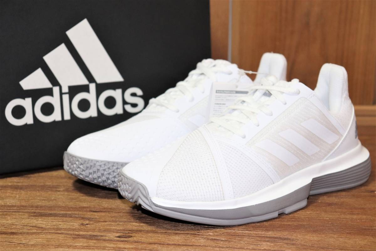 SALE，新作 特価 adidas テニスシューズ レディース CourtJam Bounce W MC 25cm アディダス CG6354 コートジャム 箱付き(25.0cm～)｜売買されたオークション情報、yahooの商品情報をアーカイブ公開 - オークファン 女性用