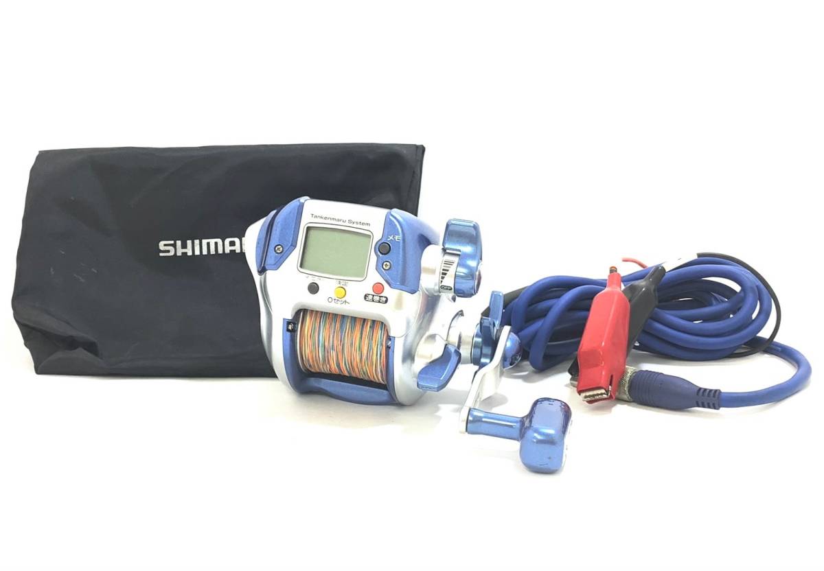  SHIMANO/シマノ 電動丸 3000H 電動リール Tankenmaru System 液晶デジタルカウンター ケーブル/袋付 釣り具 船用 フィッシング 現状品 r(シマノ)｜売買されたオークション情報、yahooの商品情報をアー 電動