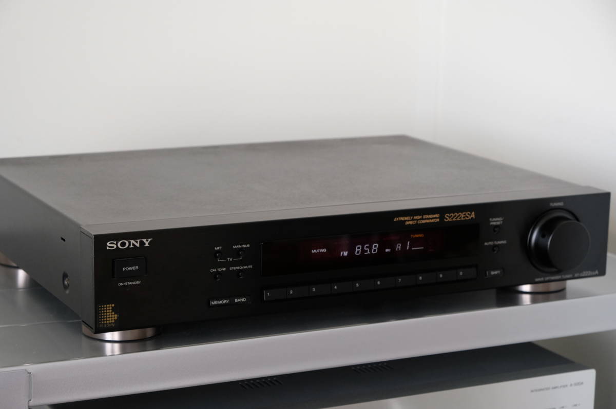 ◇ SONY ST-S222ESA FMチューナー 美品 動作品