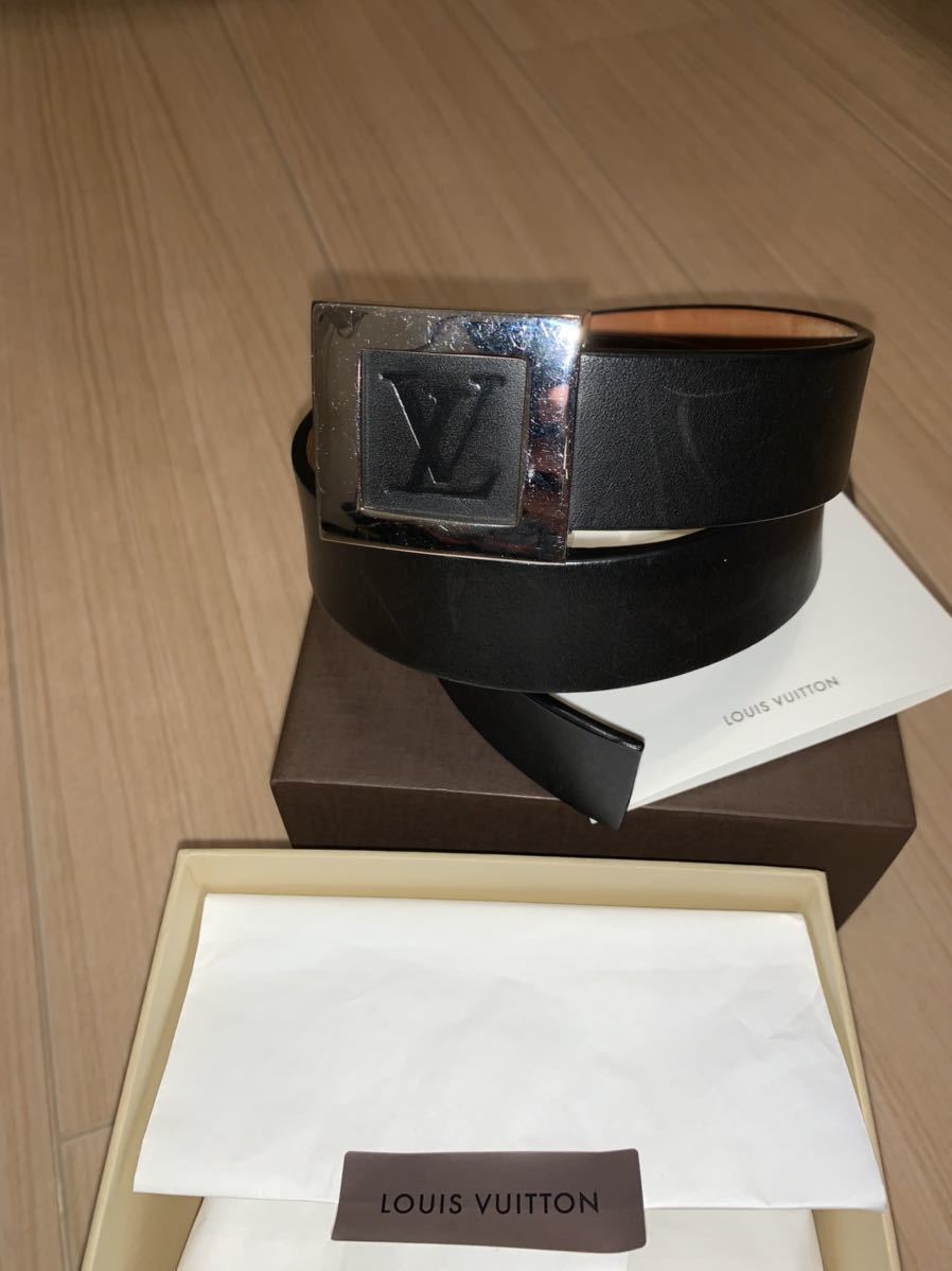 激レア】【中古美品】【格安スタート】LOUIS VUITTON メンズ ベルト