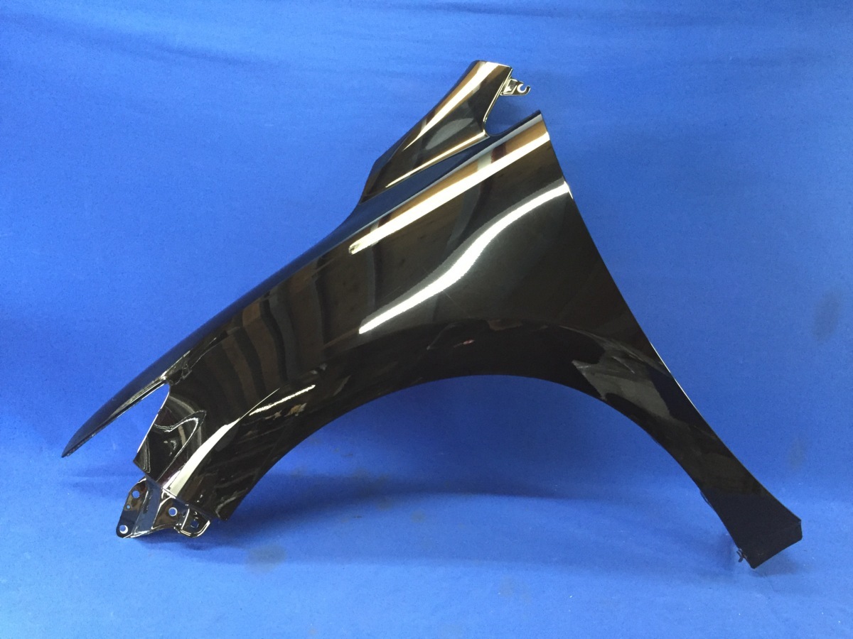 トヨタ ハリアー ZSU60 左フェンダー 黒 [F-7223] ※個人宅配送不可※ 左 