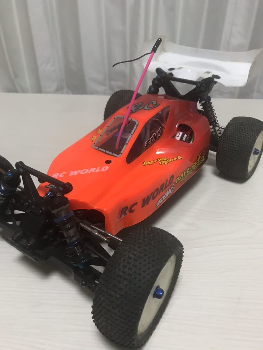 ヨコモ、スーパードッグ2 ヨコモバギーMR-4BC中古 メカおまけ MR4ーBC